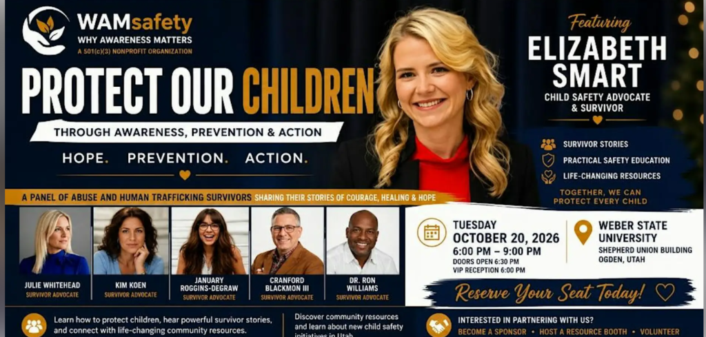 Protect Our Children: An Evening with Elizabeth Smart & Survivor Advocates